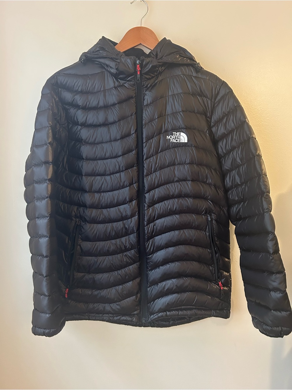Look Alike North Face Black Hooded Quilted Men's Puffer Jacket
